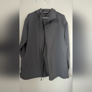 Kirkland Signature Men's Rain Jacket, XL, Gray